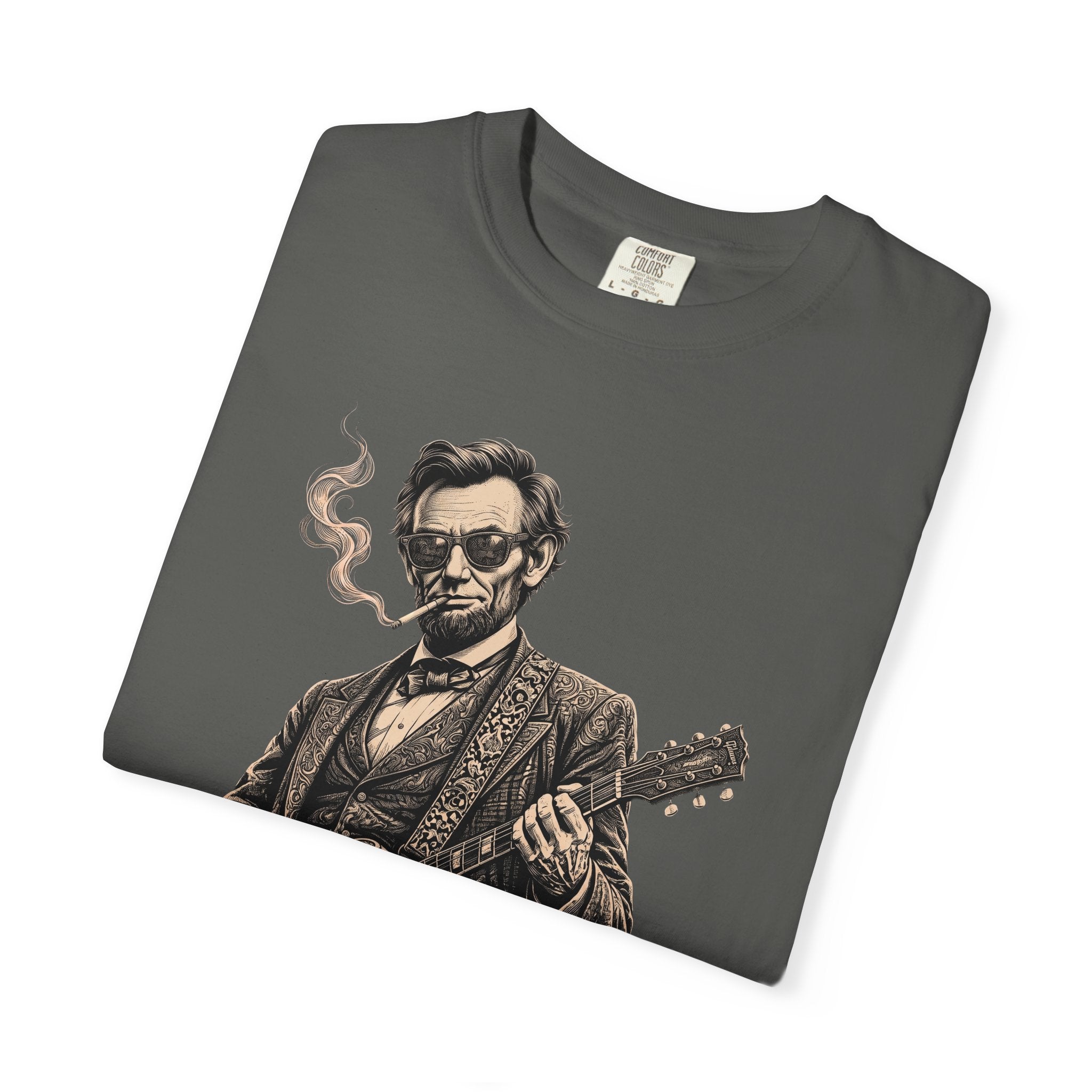 Cool Abe Vintage Guitarist T-Shirt