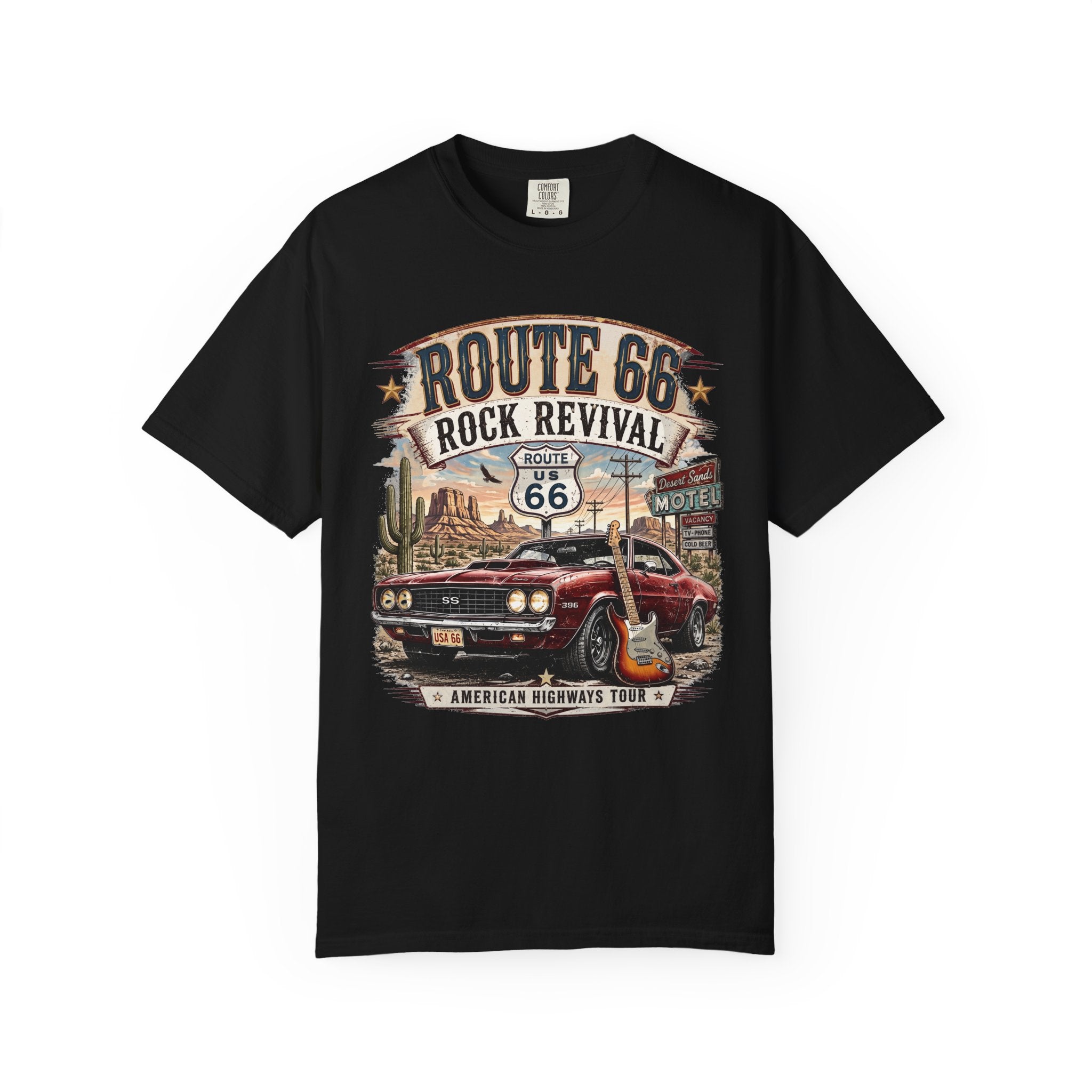 Copy of Copy of Vintage Guitarist Silhouette T-Shirt
