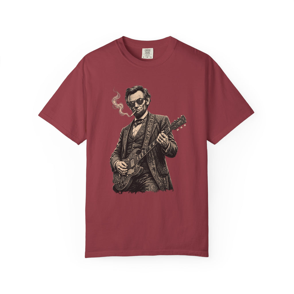 Cool Abe Vintage Guitarist T-Shirt