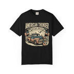 American Thunder Truck T-Shirt — Born Loud • Patriotic Vintage Pickup Tee