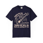 Acoustic Guitar Lyric T‑Shirt — "Things We Will Do" Vintage Music Tee