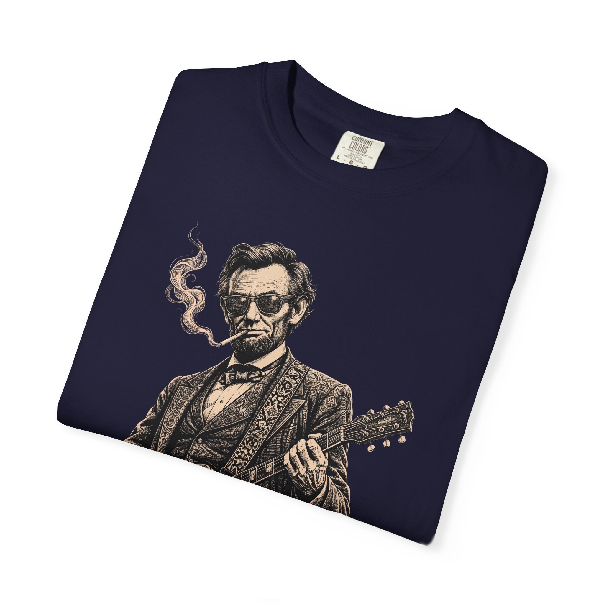 Cool Abe Vintage Guitarist T-Shirt