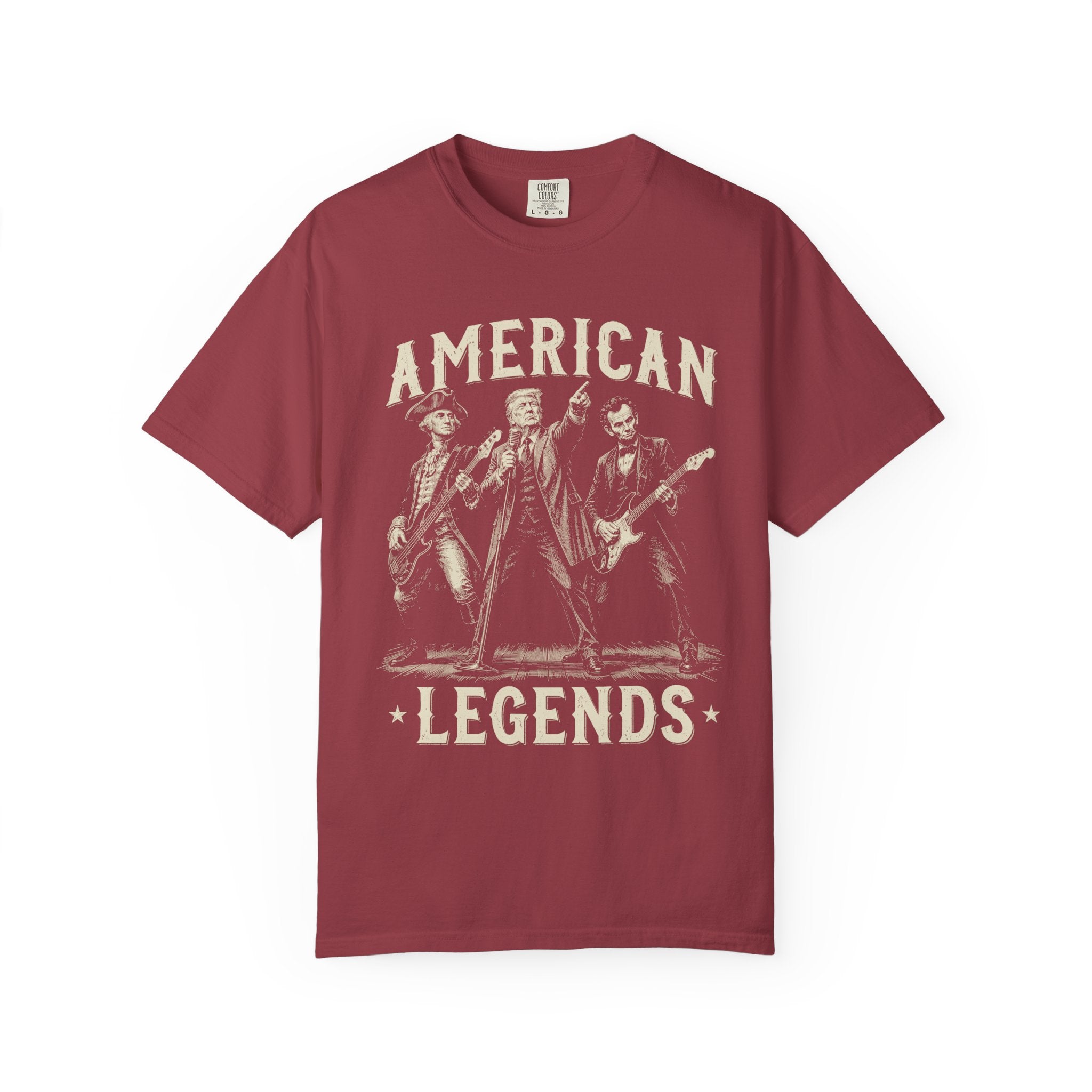 T-Shirt — "American Legends" Vintage Rock Graphic Tee