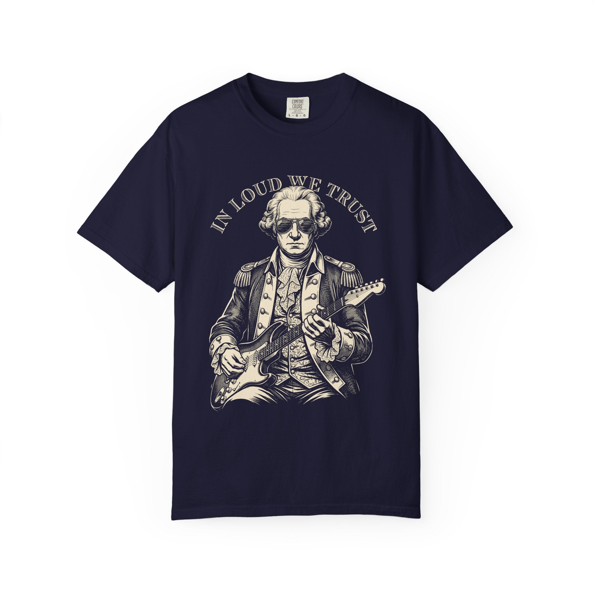 "In Loud We Trust" Vintage Rock Classical Tee