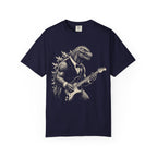Godzilla Guitar Player T-Shirt — Vintage Rock Dinosaur Tee