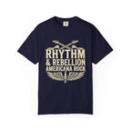 Rhythm & Rebellion Americana Rock T-Shirt — Vintage Rock Band T-Shirt