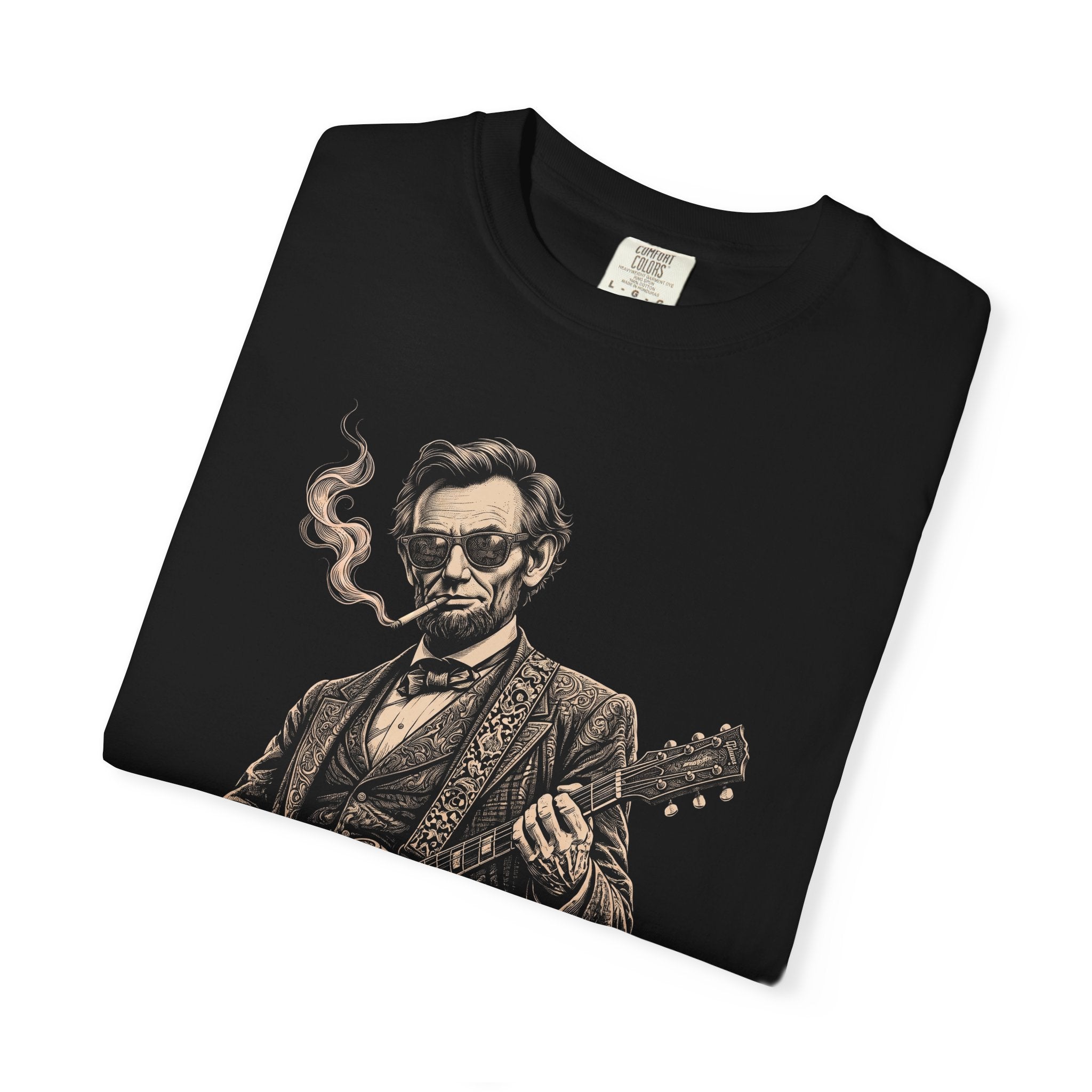 Cool Abe Vintage Guitarist T-Shirt
