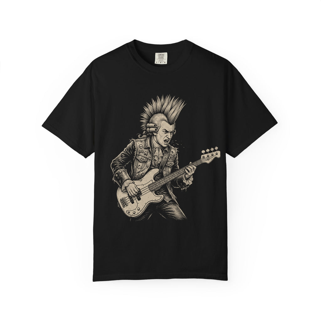Punk Bassist Graphic T-Shirt — Vintage Rock Music Tee