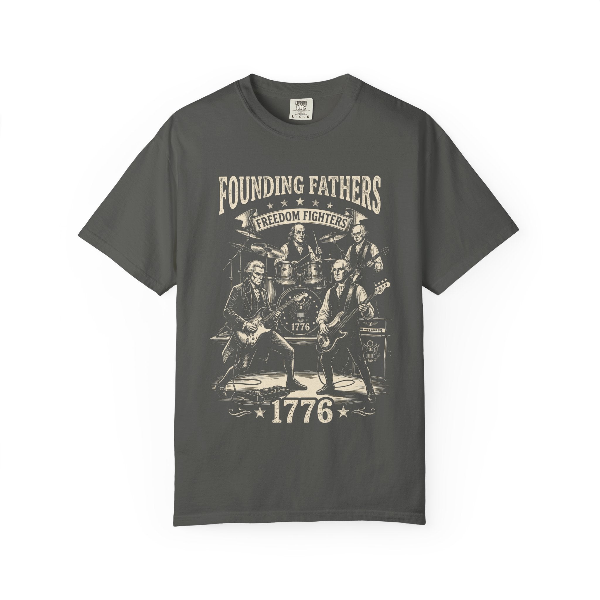 Founding Fathers 1776 T-Shirt — Vintage Revolutionary Freedom Fighters Tee
