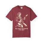 Beethoven Guitar Tee Vintage Rock Music T‑Shirt