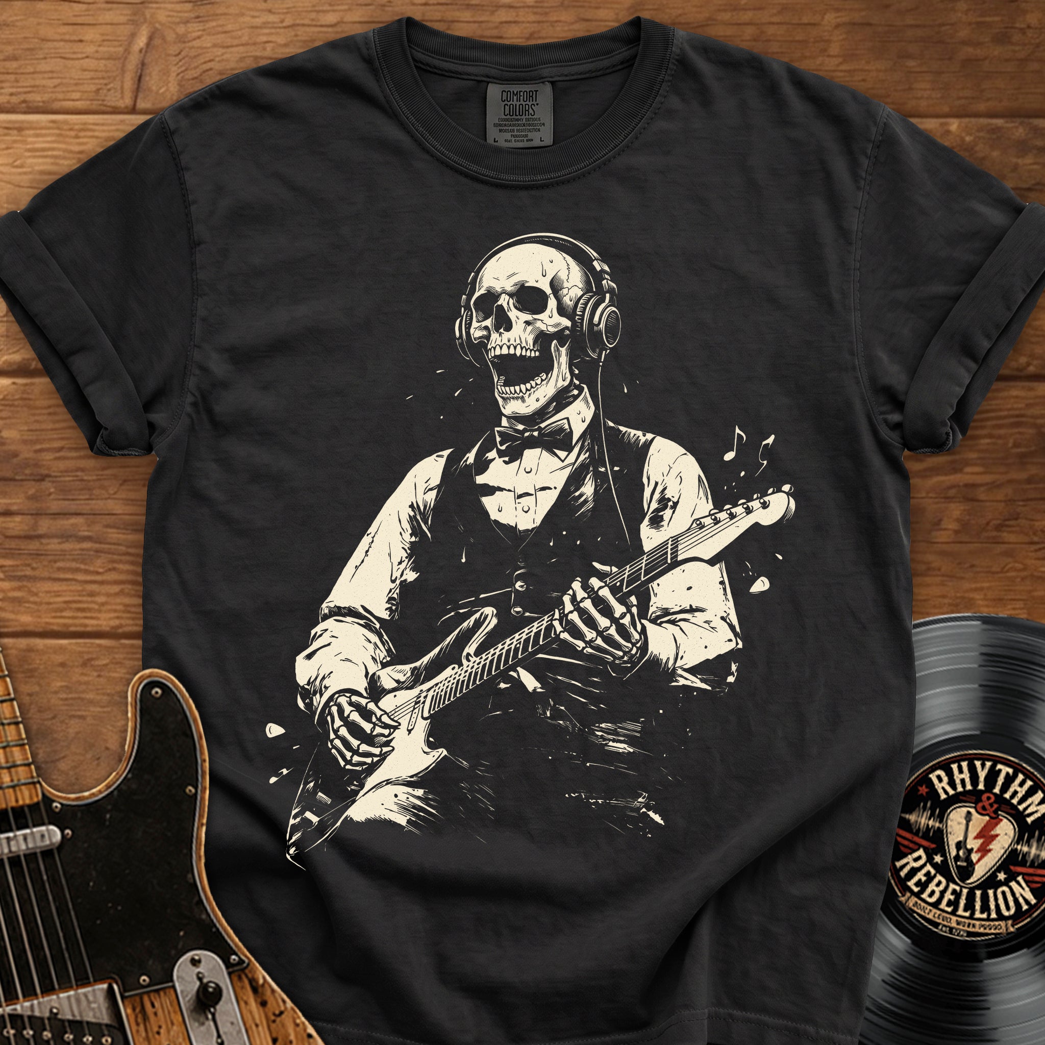 Skeleton Guitarist T-Shirt