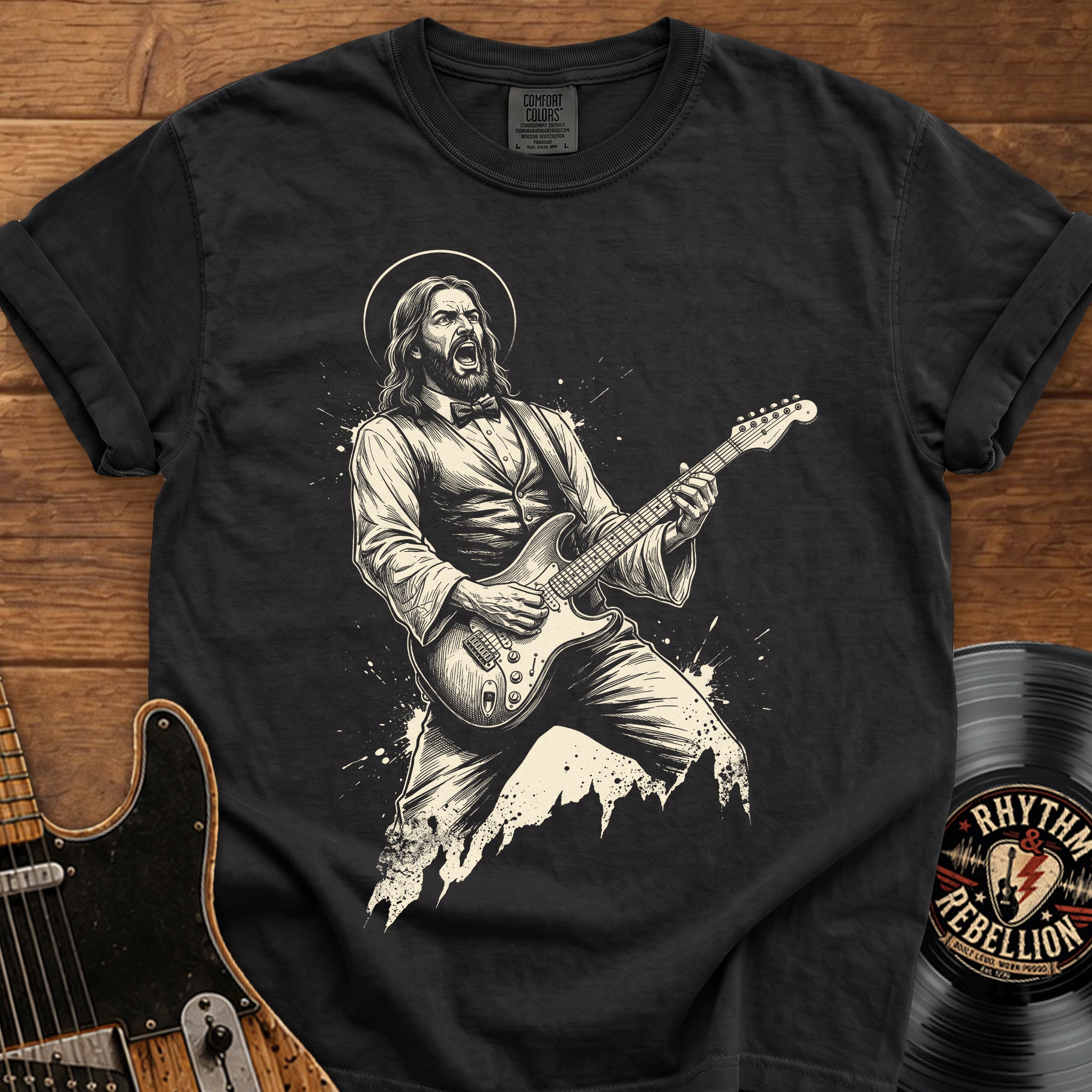 Jesus Guitar T-Shirt
