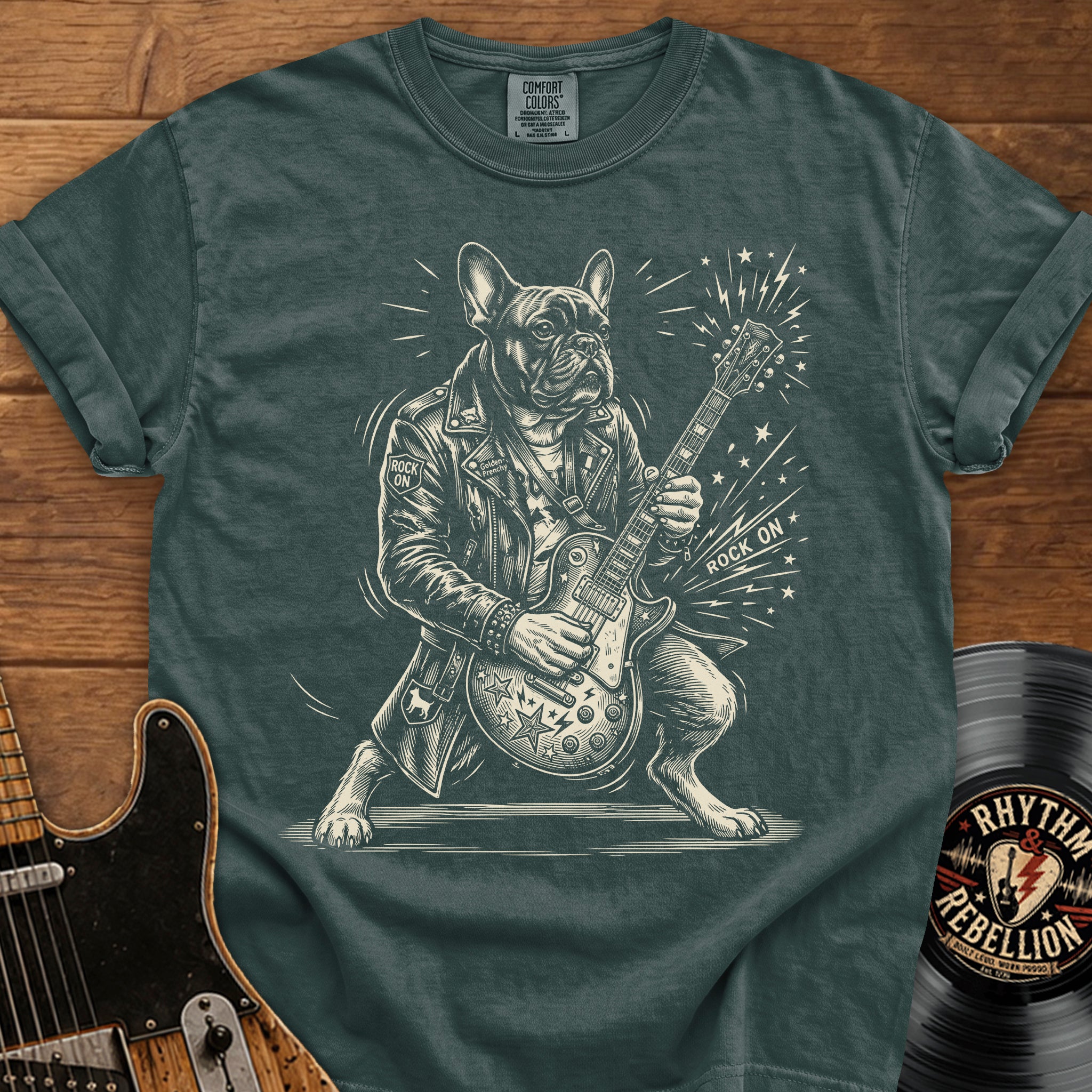 Frenchie Rocker T-Shirt