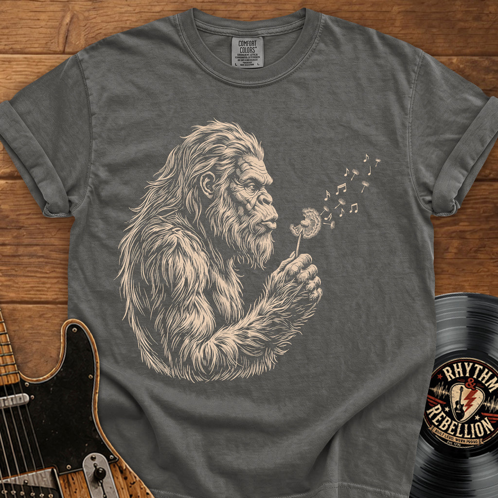 Sasquatch Dandelion T-Shirt — Gentle Sasquatch Graphic Tee