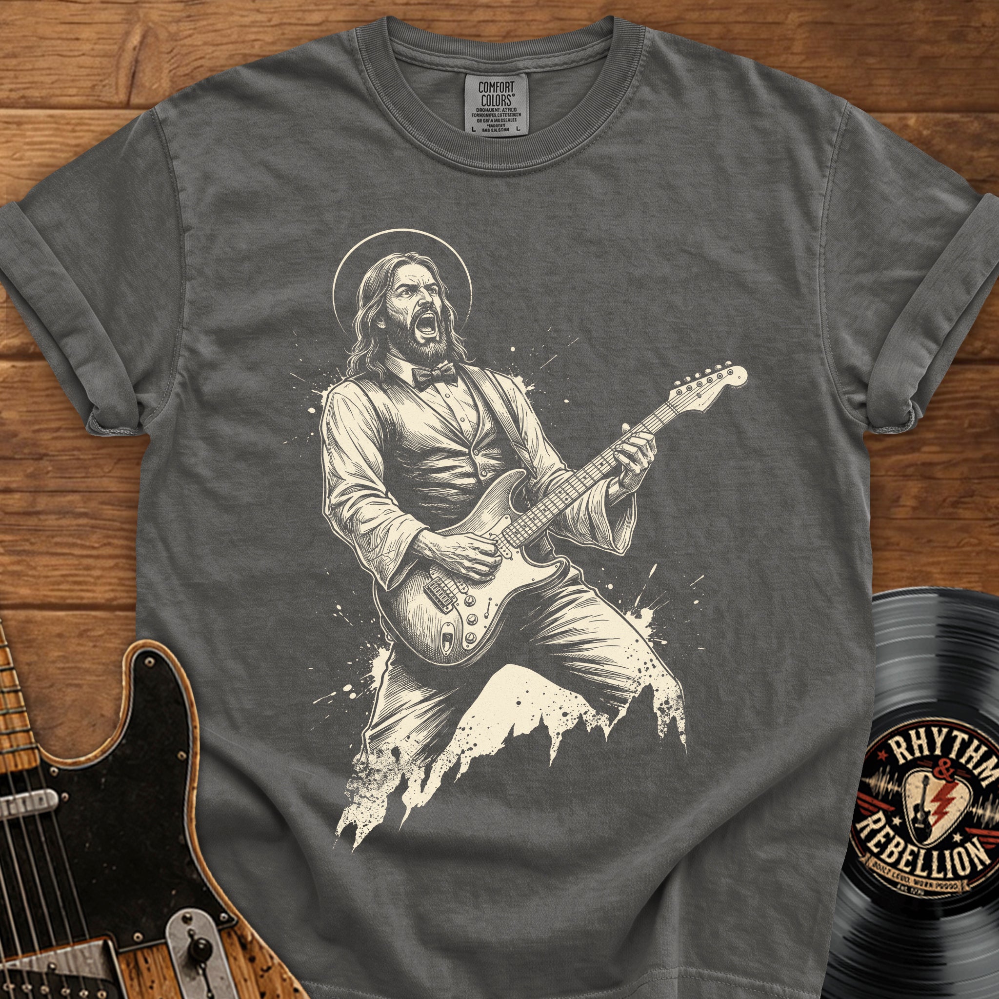 Jesus Guitar T-Shirt