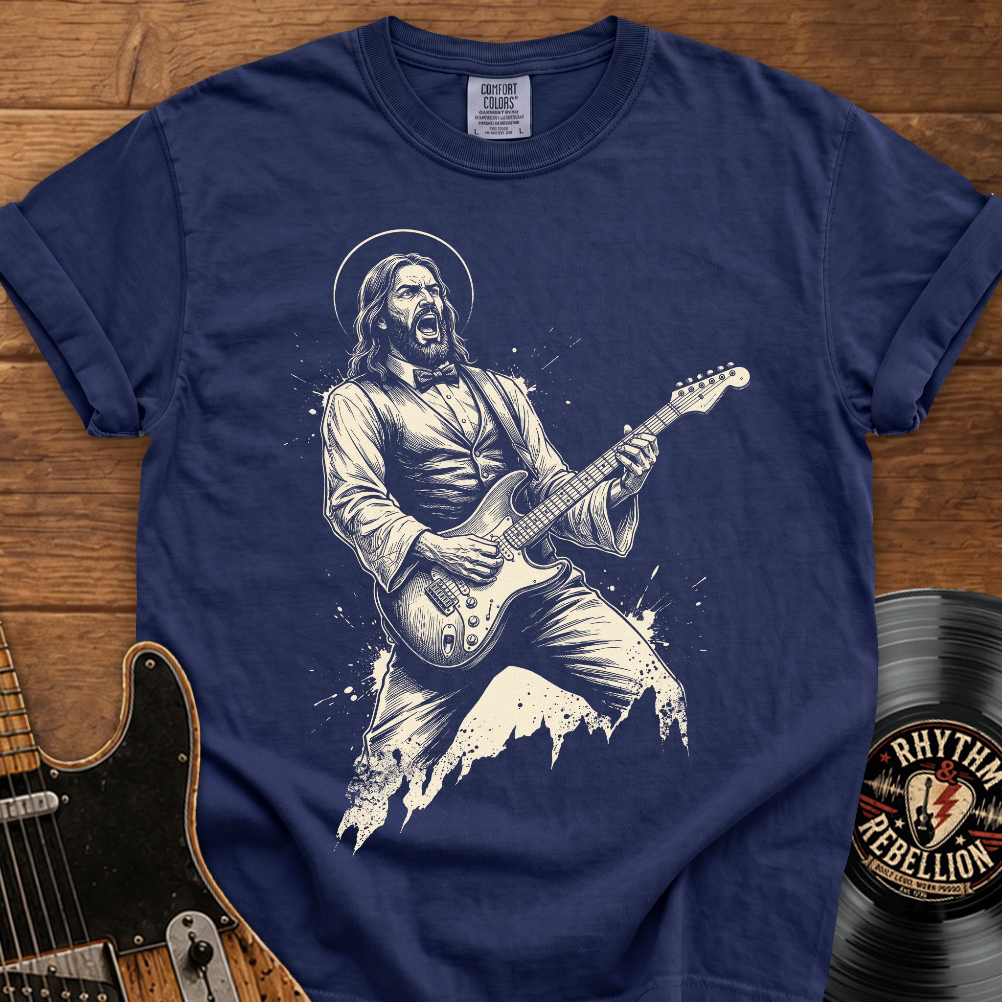 Jesus Guitar T-Shirt