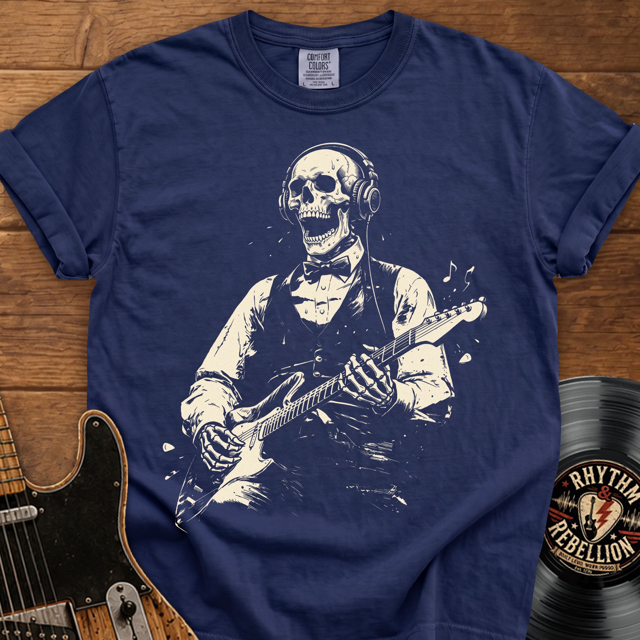 Skeleton Guitarist T-Shirt
