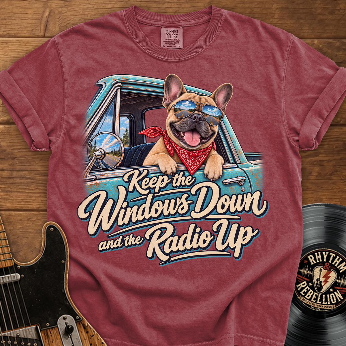 Windows Down Radio Up T‑Shirt